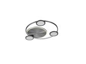 Lampa Sufitowa Plafon Hell Led Cct Leuchten Antracyt Matowa– Nowoczesna