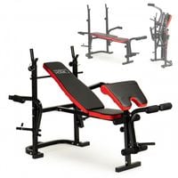 ŁAWKA MODERNHOME 150KG SKÓRA REGULACJA MODLITEWNIK PRASA