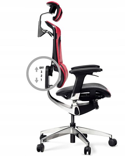 Fotel ergonomiczny Diablo Chairs V-Dynamic Red na Arena.pl