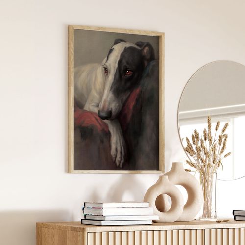 Plakat portret z psem 40x50 cm na Arena.pl
