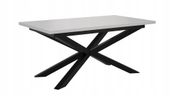 STÓŁ OKRĄGŁY ROZKŁADANY METAL LOFT SALON POKÓJ JADALNIA 140x80+2x40cm