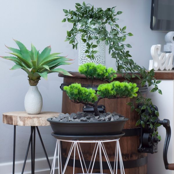 Doniczka ceramiczna bonsai Czarny 50 cm zdjęcie 7