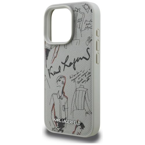 etui karl lagerfeld grained pattern &    logo magsafe do iphone 16 na Arena.pl