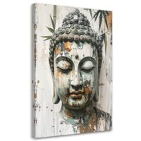 Obraz do salonu sypialni biura, Harmonia Budda Zen Spa Bambus