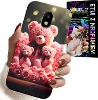 ETUI DO SAMSUNG GALAXY J5 2017 - RODZINKA RÓŻANYCH MISIÓW UPOMINEK +FOLIA