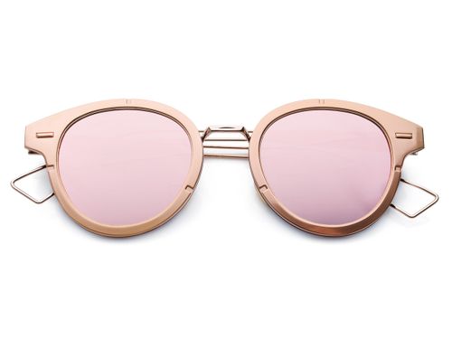 Owalne lustrzane okulary na Arena.pl