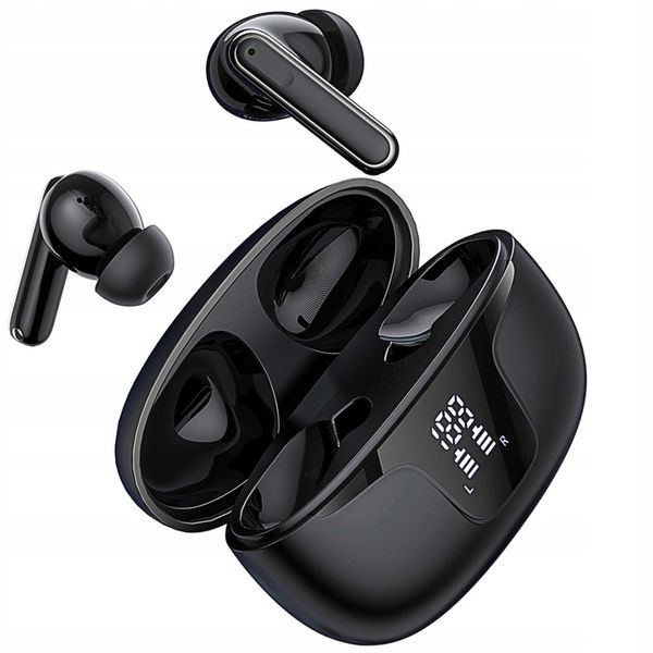 SŁUCHAWKI BEZPRZEWODOWE douszne TWS XY19 WODOODPORNE 2 mikrofony LED EKRAN zdjęcie 2