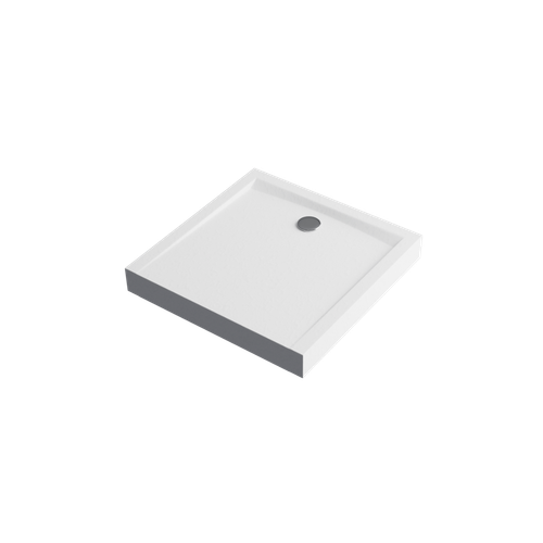 Forma Compact X brodzik kwadratowy 80x80 cm struktura, wysoki, biały mat na Arena.pl