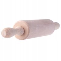 WAŁEK KUCHENNY DO CIASTA DREWNIANY RUCHOMY 38 CM