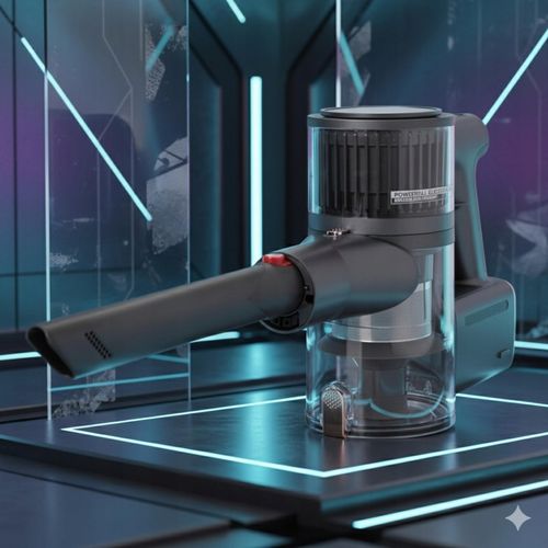 ODKURZACZ PIONOWY BEZPRZEWODOWY 31 kPa 400W HEPA Elektroszczotka LED na Arena.pl