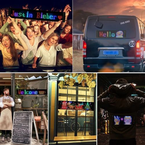 WYŚWIETLACZ Led FULL COLOR na WITRYNĘ USB Bluetooth TWÓJ PROJEKT Appka na Arena.pl