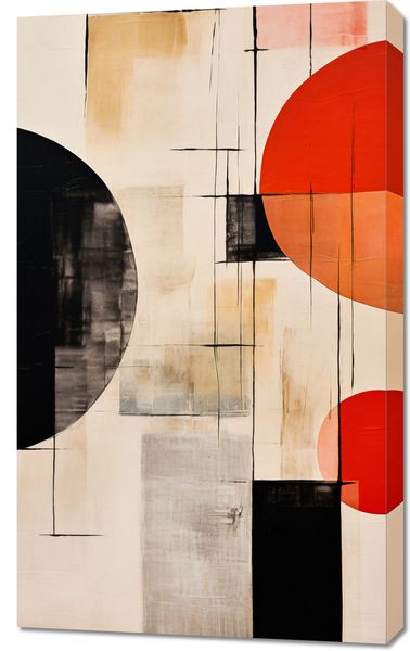 Obraz 60x100cm Abstrakcyjna Symetria zdjęcie 1