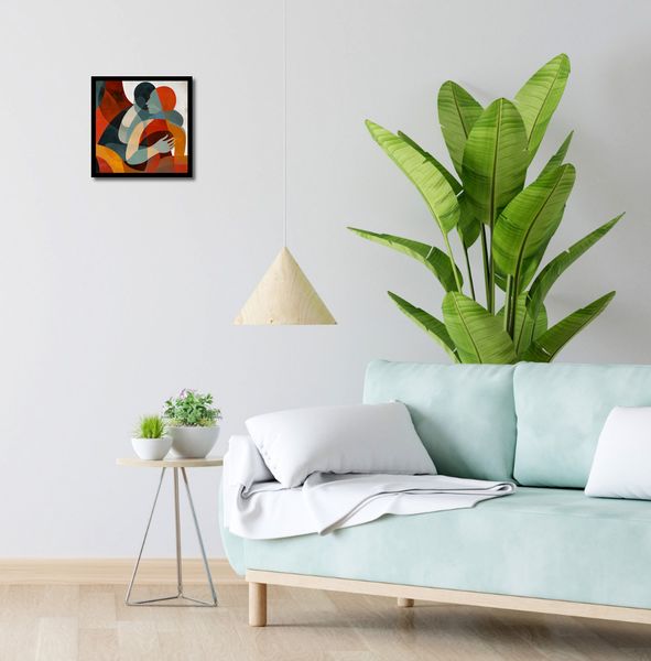 Plakat 30x30cm Objęcia zdjęcie 4