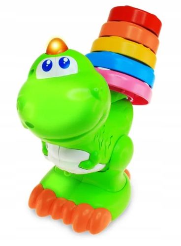 Dumel Interaktywny Figlarny Dino z Obręczami na Arena.pl