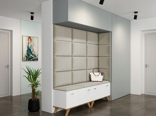 60x40 PANELE ŚCIENNE TAPICEROWANE WEZGŁOWIE panel tapicerowany tkanina na Arena.pl