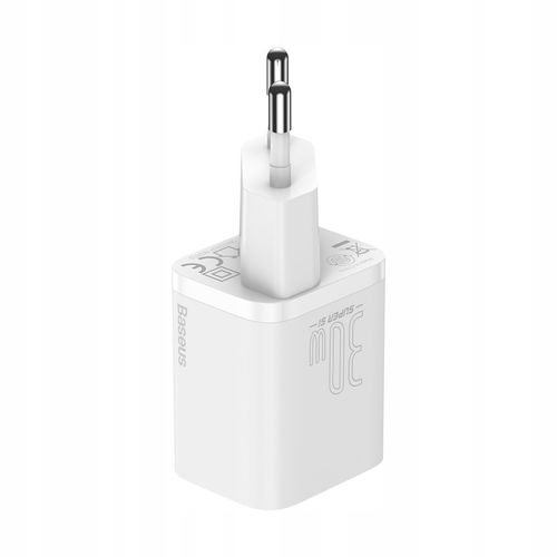 Baseus ładowarka sieciowa Super Si PD 30W 1x USB-C biała na Arena.pl
