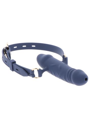 silicone breathable penis gag blue na Arena.pl