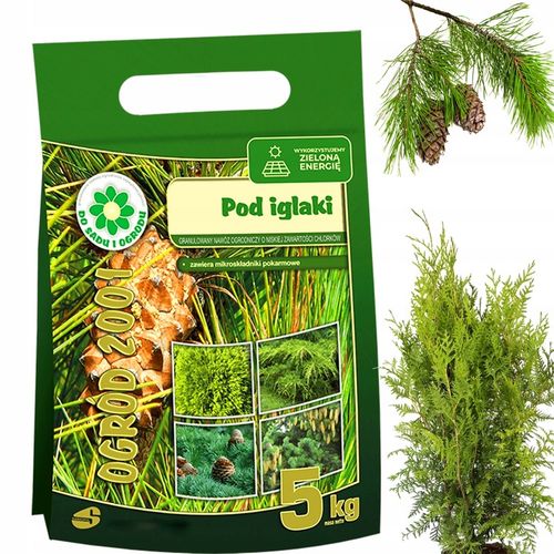 SIARKOPOL OGRÓD 2001 NAWÓZ DO TUI IGLAKÓW ŻYWOTNIKÓW CISÓW THUI JODEŁ 5KG na Arena.pl