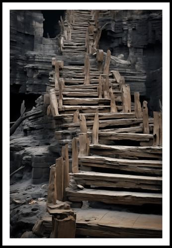 Plakat 61x91,5cm Schody do Nieznanego na Arena.pl