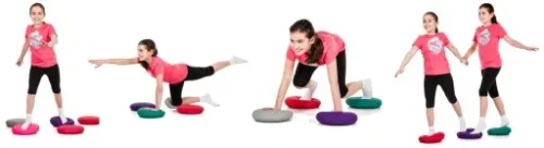 QMed Poduszka sensoryczna Jeżyk dysk beret +Pompka na Arena.pl