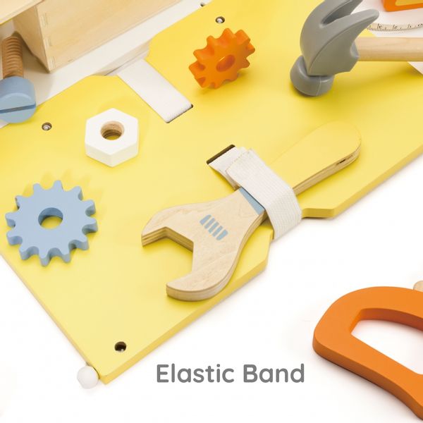 CLASSIC WORLD Wooden Tool Set Box 15 pcs. zdjęcie 6