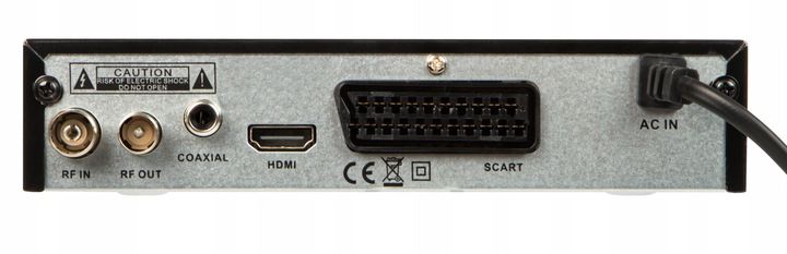 TUNER DEKODER DVB-T2 TV NAZIEMNEJ FULL HD HDMI USB PILOT BATERIE zdjęcie 4