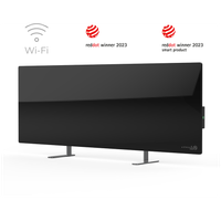 aeno premium eco smart heater for amazon, 700w, tempered glass
