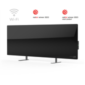 aeno premium eco smart heater for amazon, 700w, tempered glass