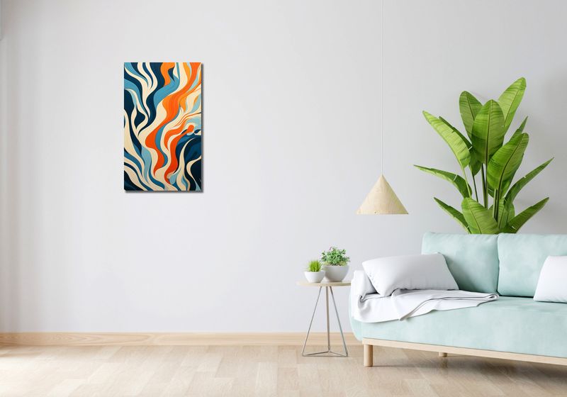 Obraz 40x70cm Oceaniczne Fale zdjęcie 2