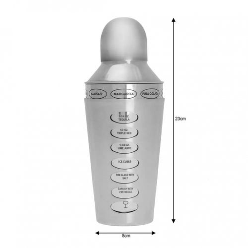 SHAKER BARMAŃSKI Z RECEPTURAMI 600ml KINGHOFF KH-1393 na Arena.pl