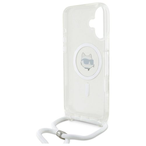 Etui Karl Lagerfeld do iPhone 16, Przezroczysty, MagSafe na Arena.pl