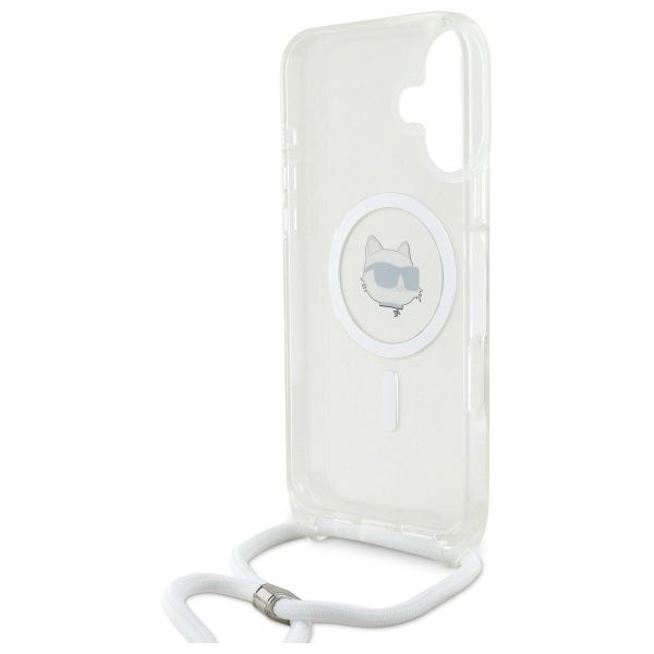 Etui Karl Lagerfeld do iPhone 16, Przezroczysty, MagSafe zdjęcie 6