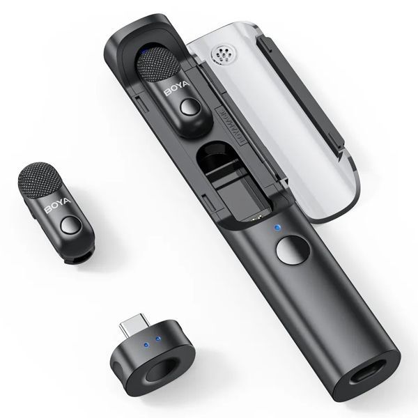 Boya Magic-05 Mini System Mikrofonów Bezprzewodowych z AI zdjęcie 1