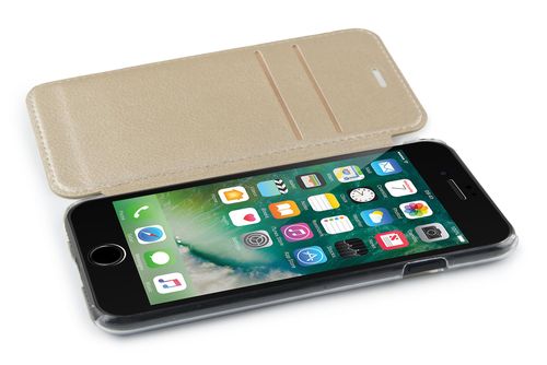 GUESS BOOK IRIDESCENT - iPhone 7/8 - GOLD na Arena.pl