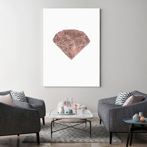 Deco Panel, Różowy diament 40x60 na Arena.pl