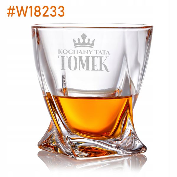 SZKLANKA do WHISKY + GRAWER na PREZENT zdjęcie 5