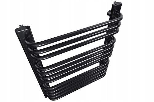 GRZEJNIK ŁAZIENKOWY STELLA 1580x550 CZARNY POŁYSK na Arena.pl