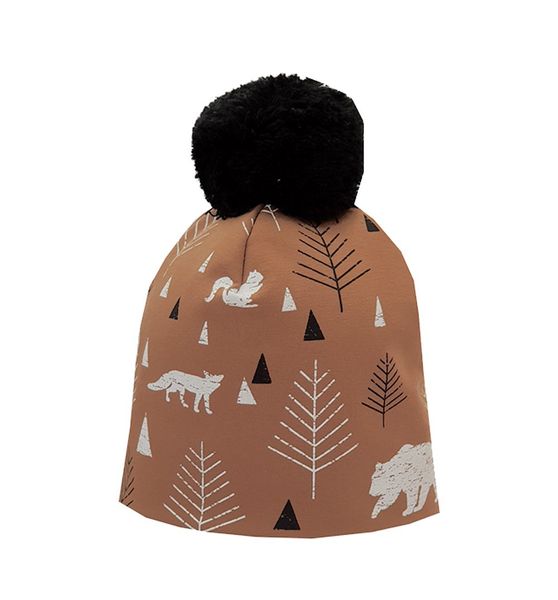Czapka Bear, brązowa 44 zdjęcie 1