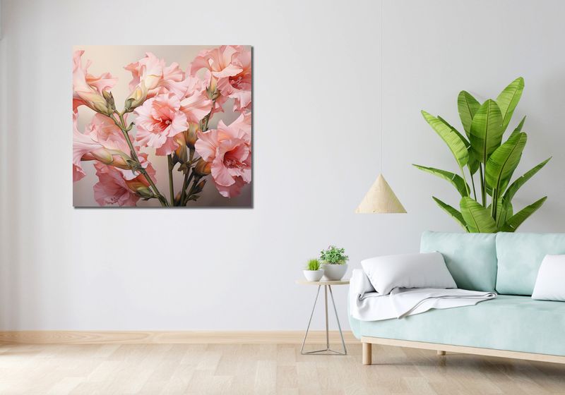 Obraz 100x90cm Kwiatowa Symfonia zdjęcie 2
