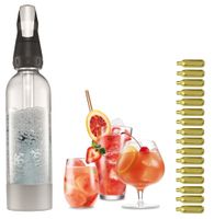 Syfon do Wody Sodej iSi Twist'n Sparkle + 16 Naboji CO2 Stalgast