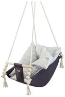 Leżaczek bujak bujaczek hamak hamaczek huśtawka kołyska z kołderką