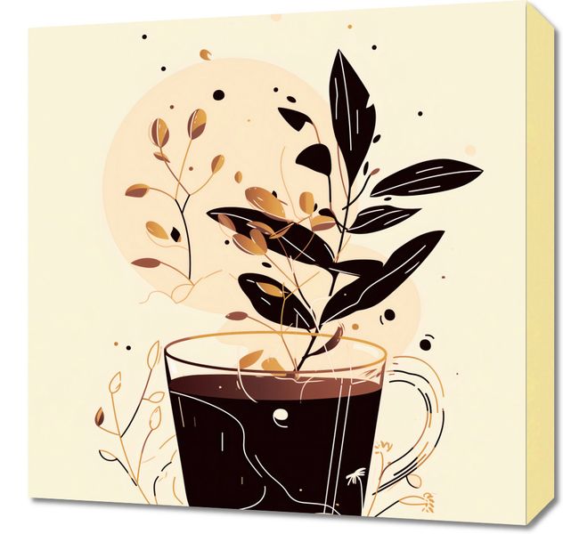 Obraz 50x50cm Jesienna Donica zdjęcie 1