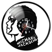 Zegar ścienny z płyty winylowej Michael Jackson 819.14