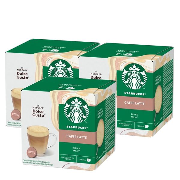 Kapsułki do Dolce Gusto Starbucks Caffe Latte 3x12 zdjęcie 1