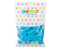 BALONY PASTEL 12" BŁĘKITNE 09 100SZT GODAN