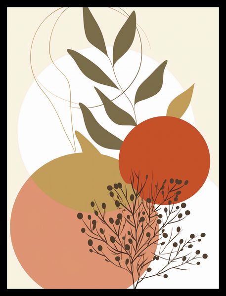 Plakat 30x40cm Impresja Jesieni zdjęcie 2