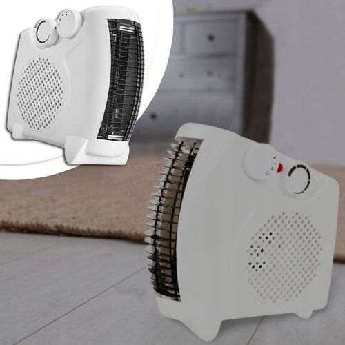 TERMOWENTYLATOR FARELKA GRZEJNIK ELEKTRYCZNY BIAŁY NAWIEW CICHY MOCNY 2000W na Arena.pl