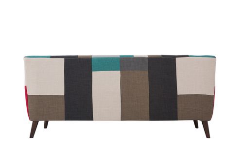 Sofa Artena patchwork trzyosobowa na Arena.pl