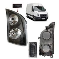 Reflektor PRAWY Lampa przód Pasażera Volkswagen Crafter 2006-2013