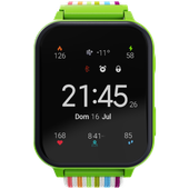 canyon smartwatch dla dzieci alfie kw-37 mp3 nauka i zabawa zielony